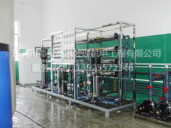 每小時15T反滲透純凈水設(shè)備